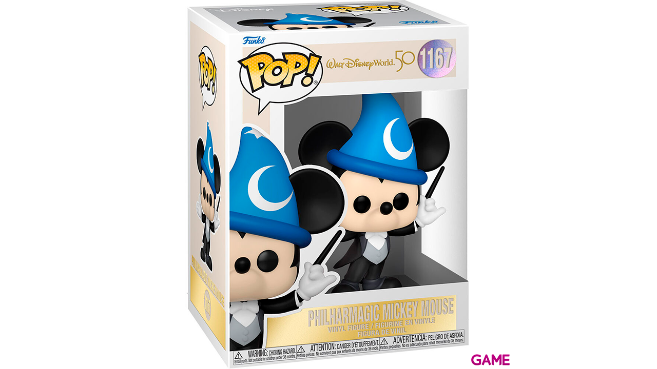 Figura POP Disney World 50th Anniversary Philharmagic Mickey-2