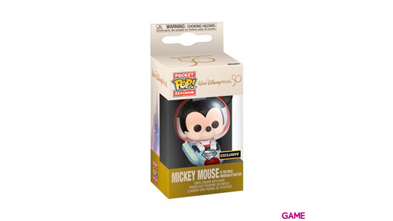 Llavero Pocket POP Disney World 50th Anniversary Mickey Space-1