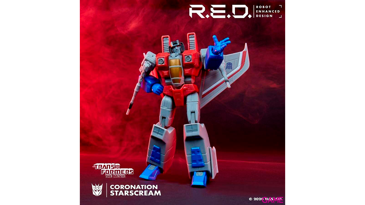 Figura Coronation Starscream RED Generations Transfomers 15cm-1