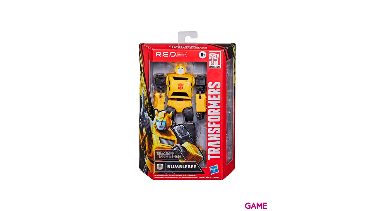 Figura Bumblebbe RED Generations Transfomers 15cm-0