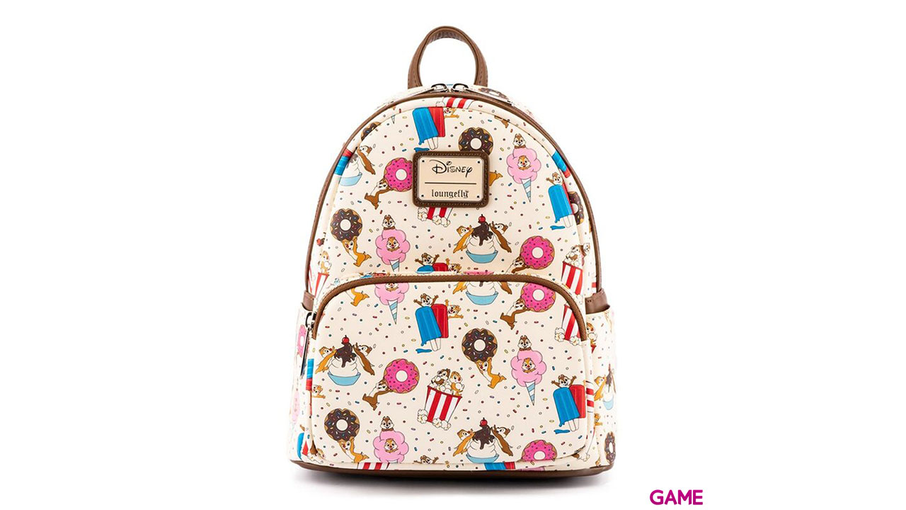 LoungeFly Dulces Regalos Chip and Dale Disney 26cm - Mochila-0