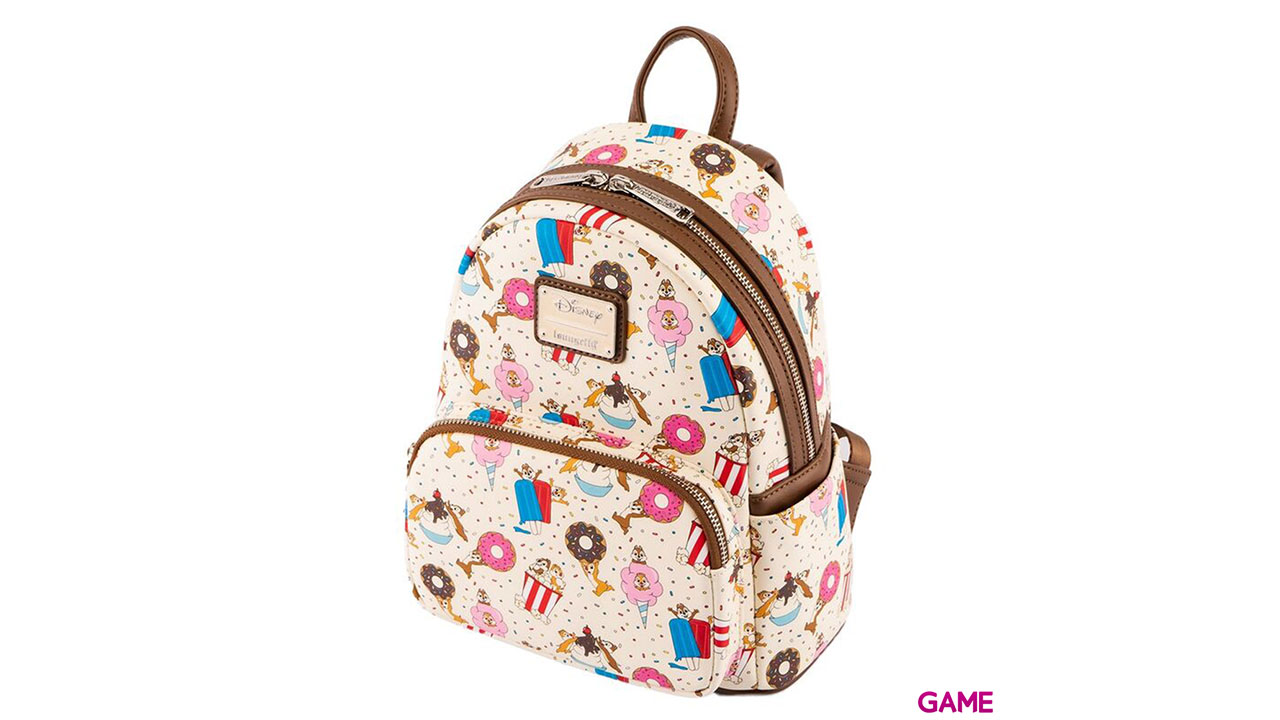 LoungeFly Dulces Regalos Chip and Dale Disney 26cm - Mochila-2