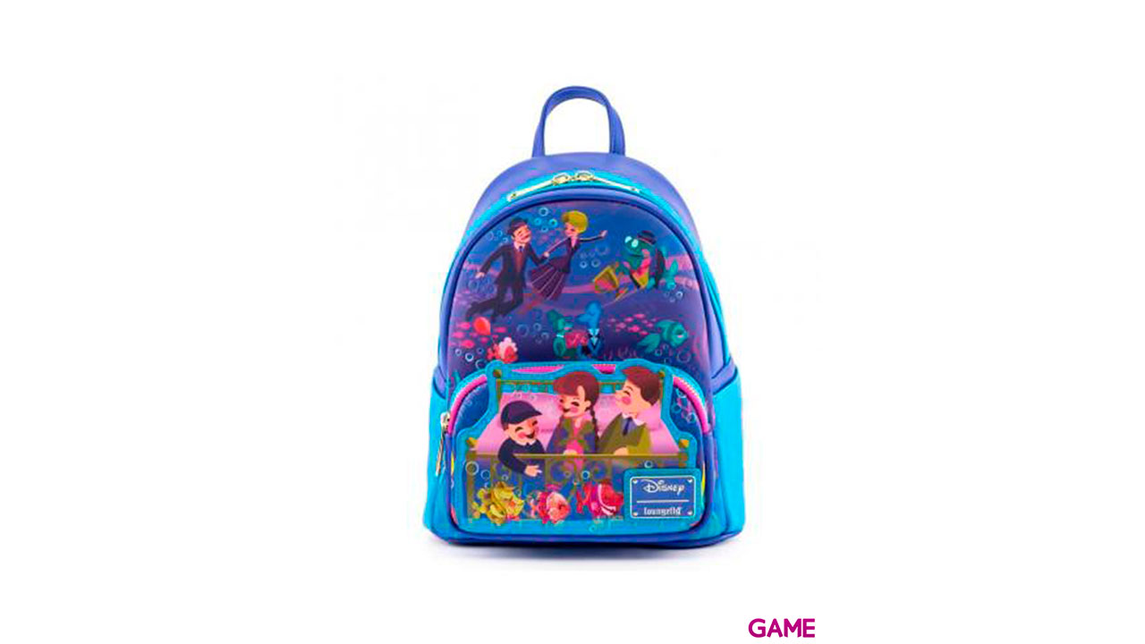 LoungeFly Bajo el Agua Bedknobs and Broomsticks Disney 26cm - Mochila-3