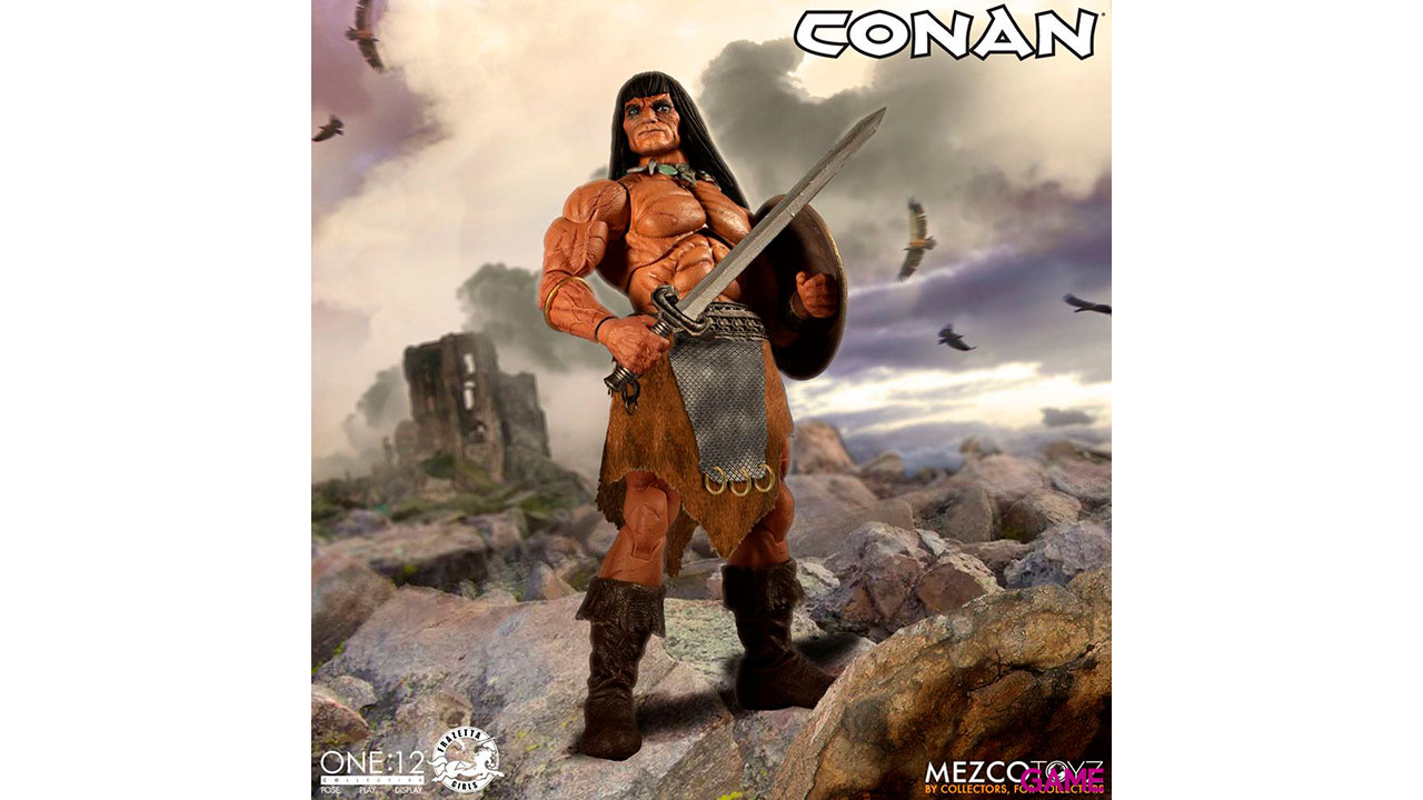 Figura articulada Conan El Barbaro 17cm-2