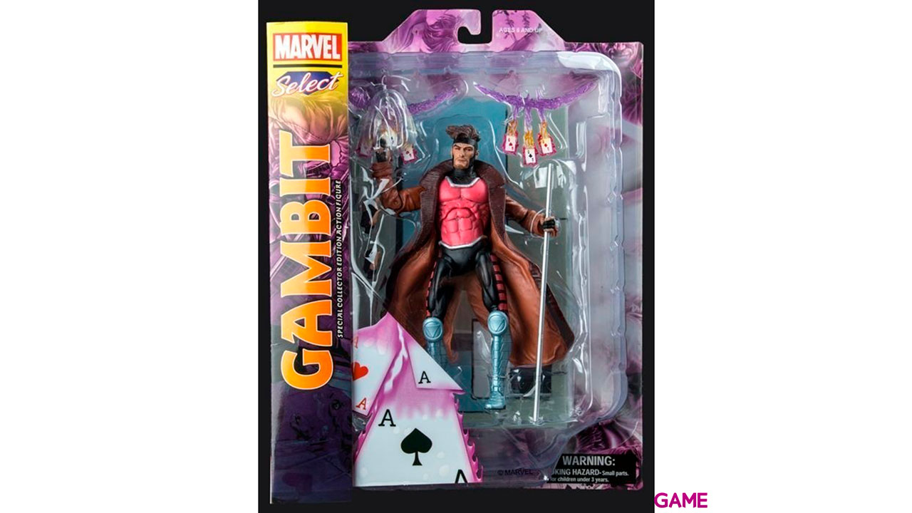 Figura articulada Gambito X-Men Marvel 18cm-0