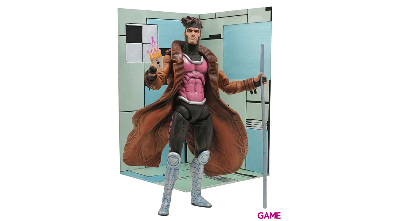 Figura articulada Gambito X-Men Marvel 18cm-1