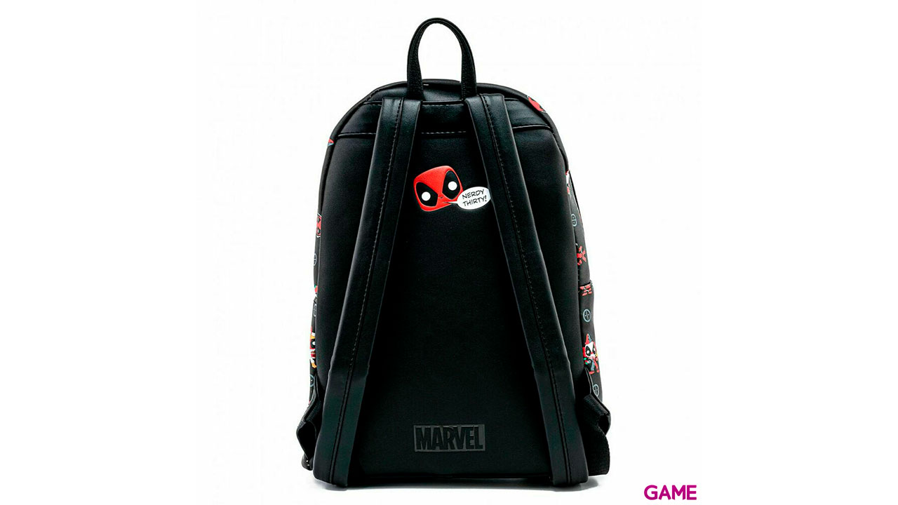LoungeFly Deadpool 30th Anniversary Marvel - Mochila-3