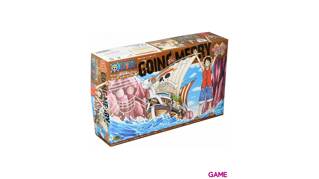 Maqueta Model Kit Going Merry Grand Ship Collection One Piece 15cm-0