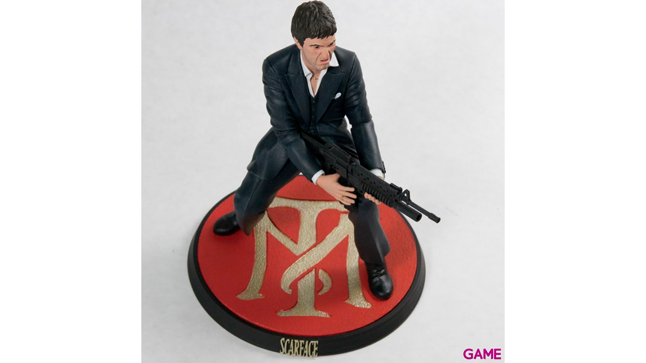 Figura Diorama Tony Montana Scarface 18cm-1