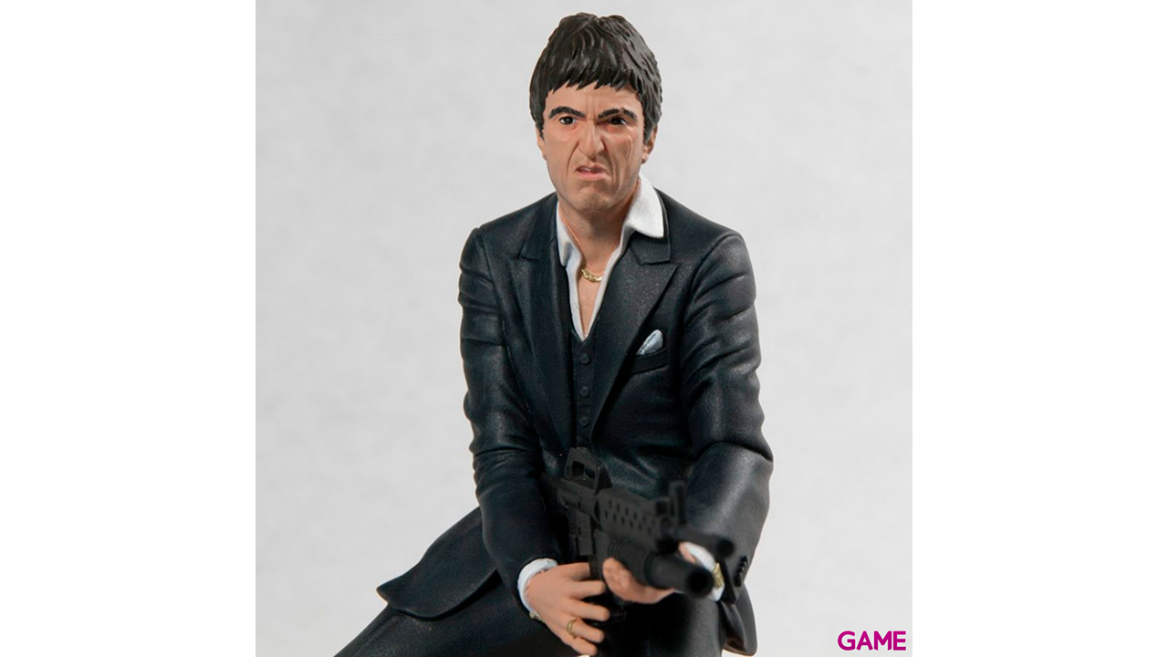 Figura Diorama Tony Montana Scarface 18cm-2