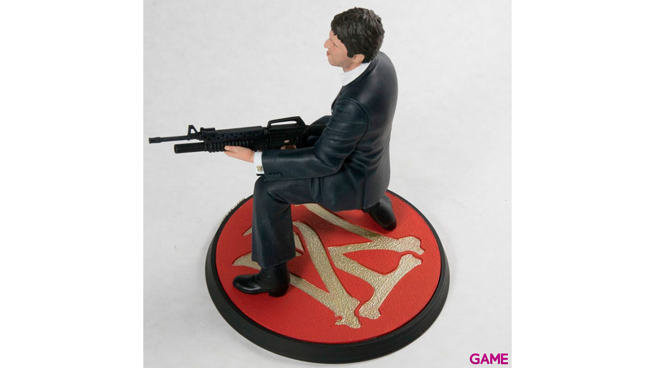Figura Diorama Tony Montana Scarface 18cm-4
