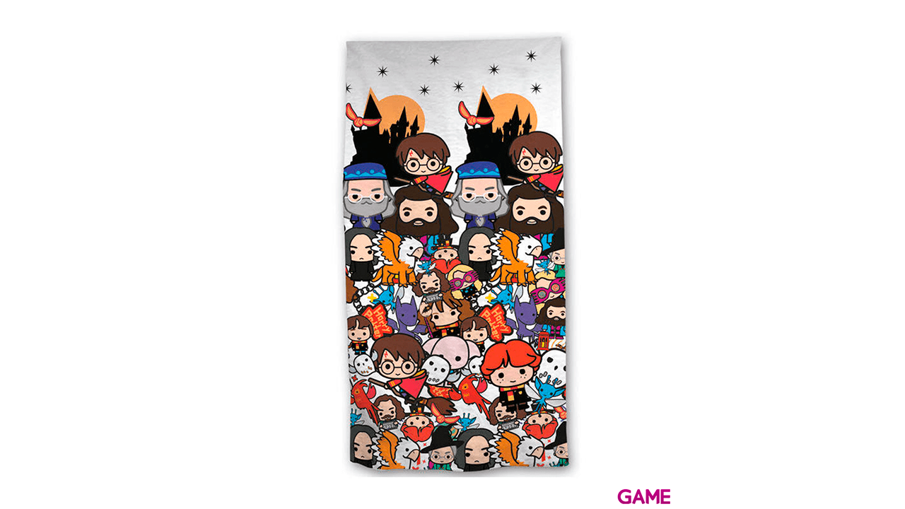 Toalla Chibi Harry Potter microfibra-0