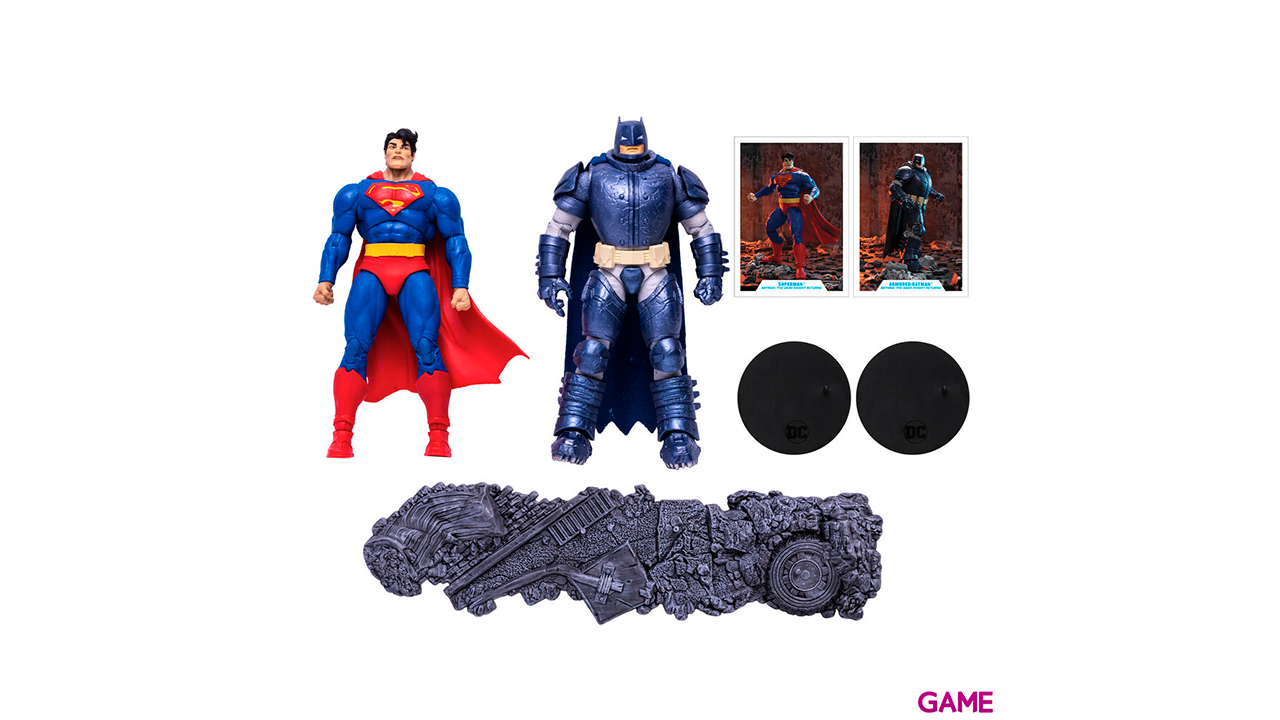 Figura Superman Armored Batman Multiverse DC Comics 18cm-1