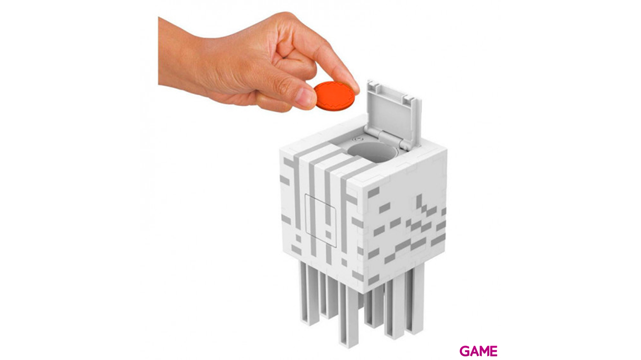 Figura Minecraft: Ghast Con Bola de Fuego-2