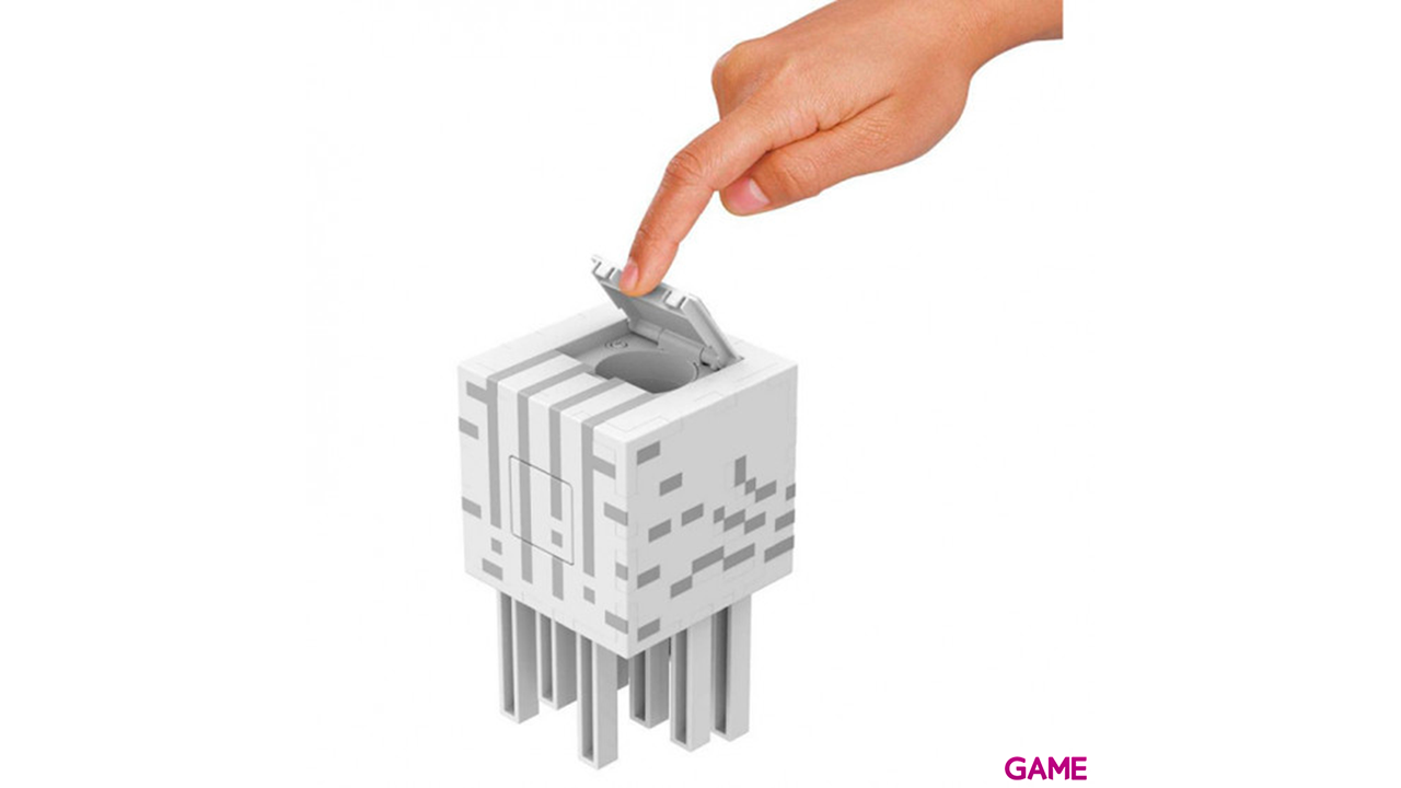 Figura Minecraft: Ghast Con Bola de Fuego-3