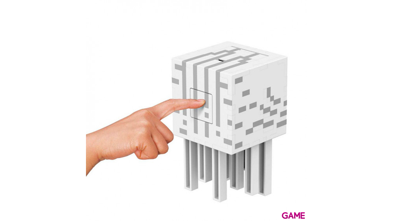 Figura Minecraft: Ghast Con Bola de Fuego-4