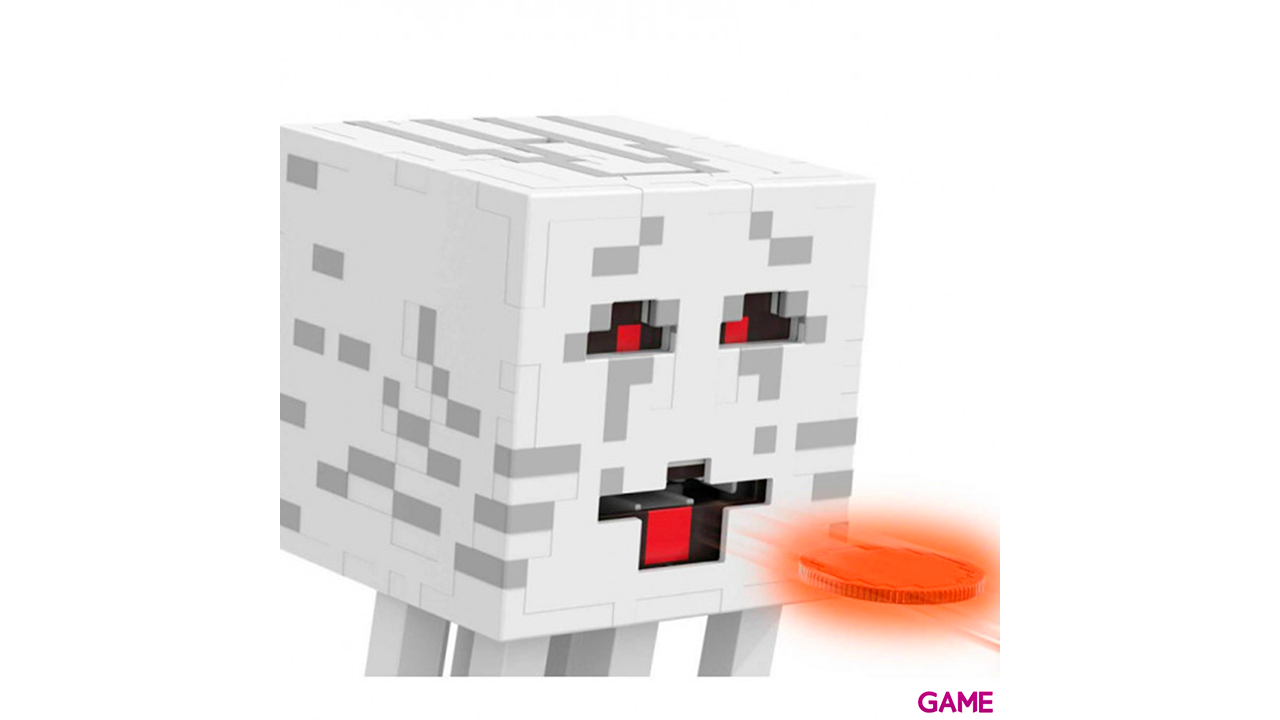 Figura Minecraft: Ghast Con Bola de Fuego-5