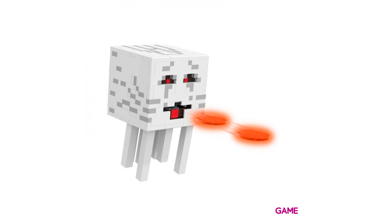 Figura Minecraft: Ghast Con Bola de Fuego-6