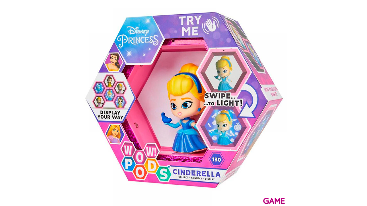 Figura led WOW POD Cenicienta Princesas Disney-1