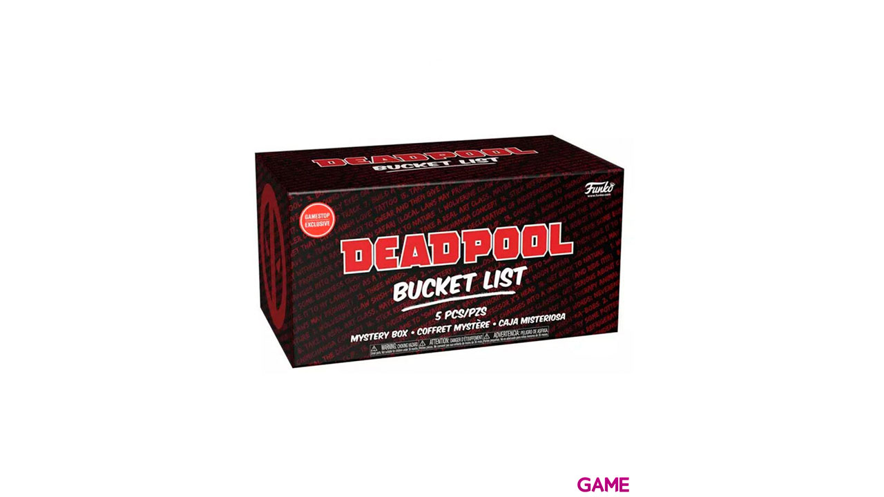 Kit Mistery Box Marvel Deadpool 2021-1