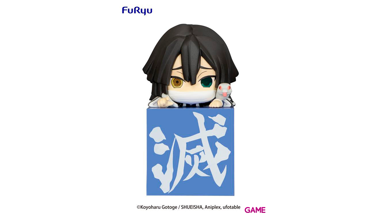 Figura Hikkake Iguro Obanai Demon Slayer Kimetsu No Yaiba 10cm-0