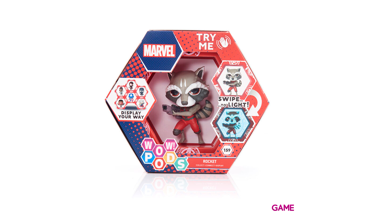Figura led WOW POD Rocket Raccoon Marvel-0