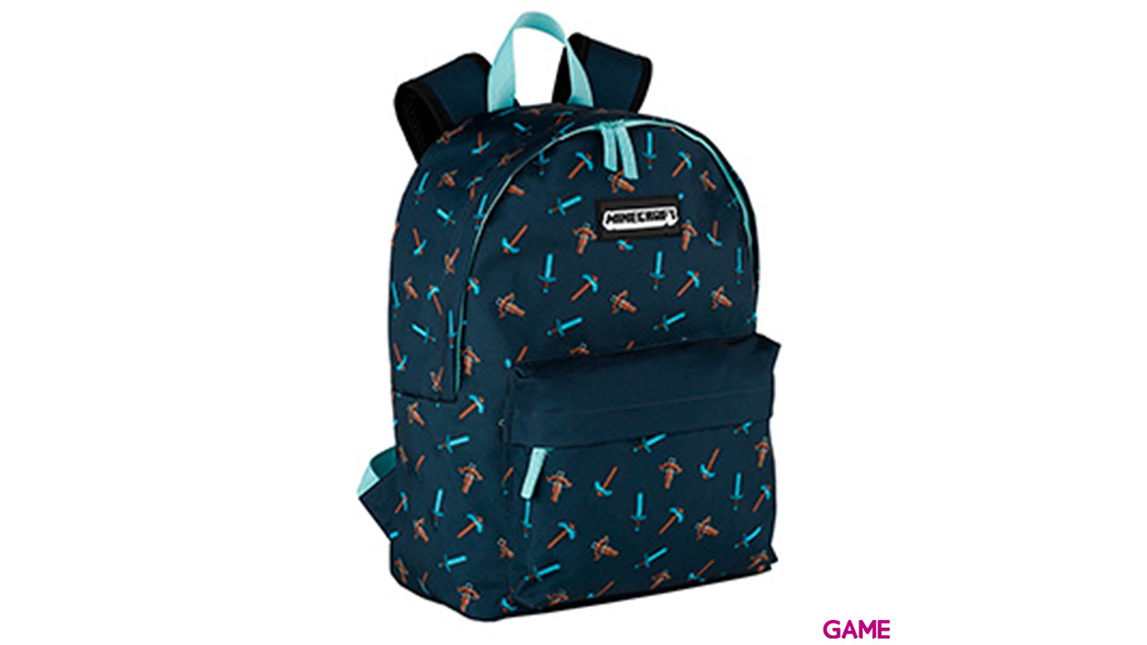 Mochila Pica Pica Minecraft 41cm-0