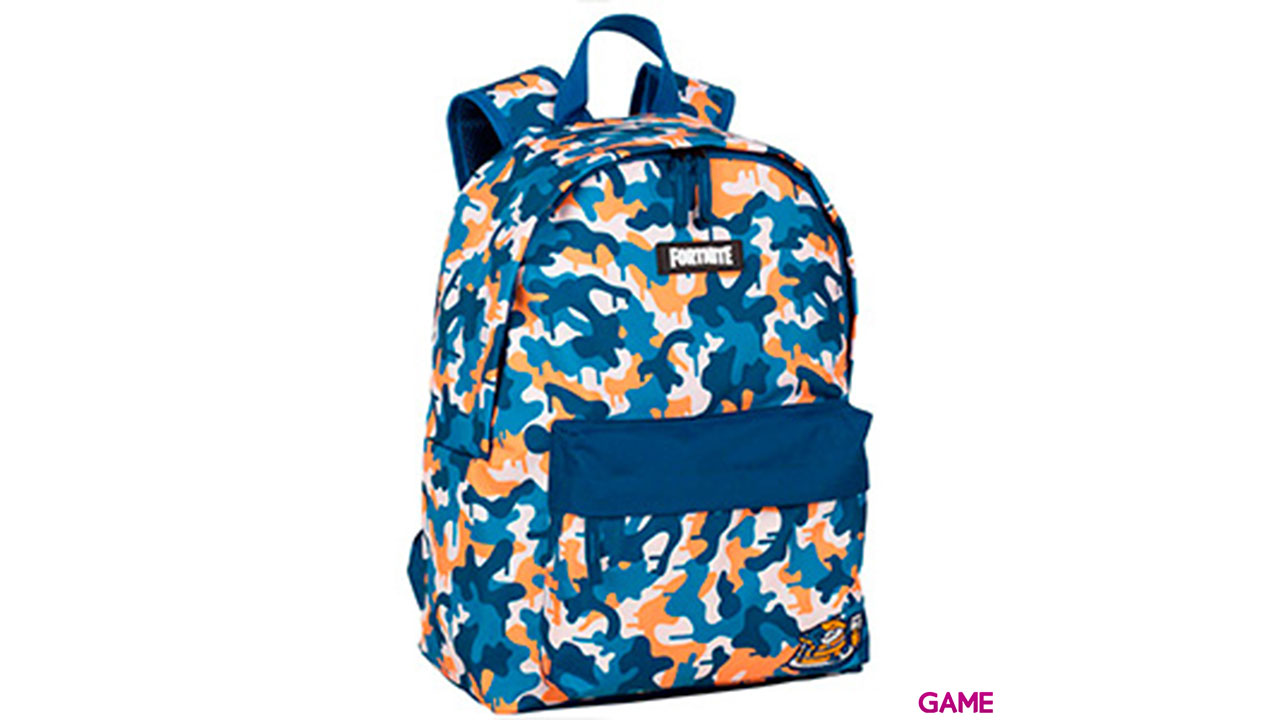 Mochila Blue Camo Fortnite 42cm-0