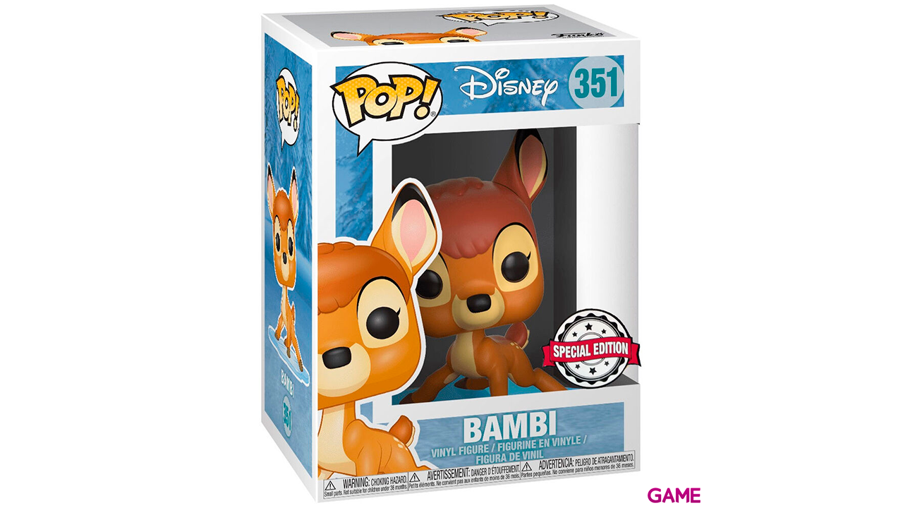 Figura POP Bambi Snowflake Mountain Disney Exclusive-0