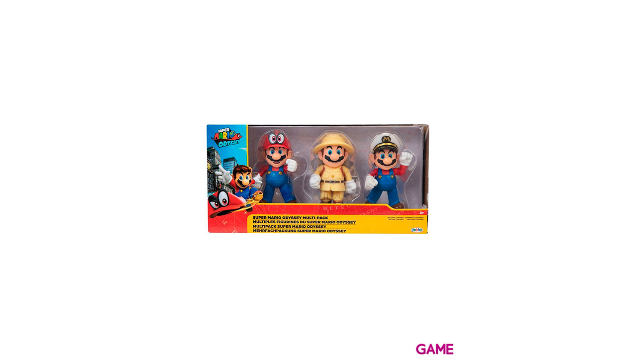 Pack 3 Figuras Super Mario 10cm-0
