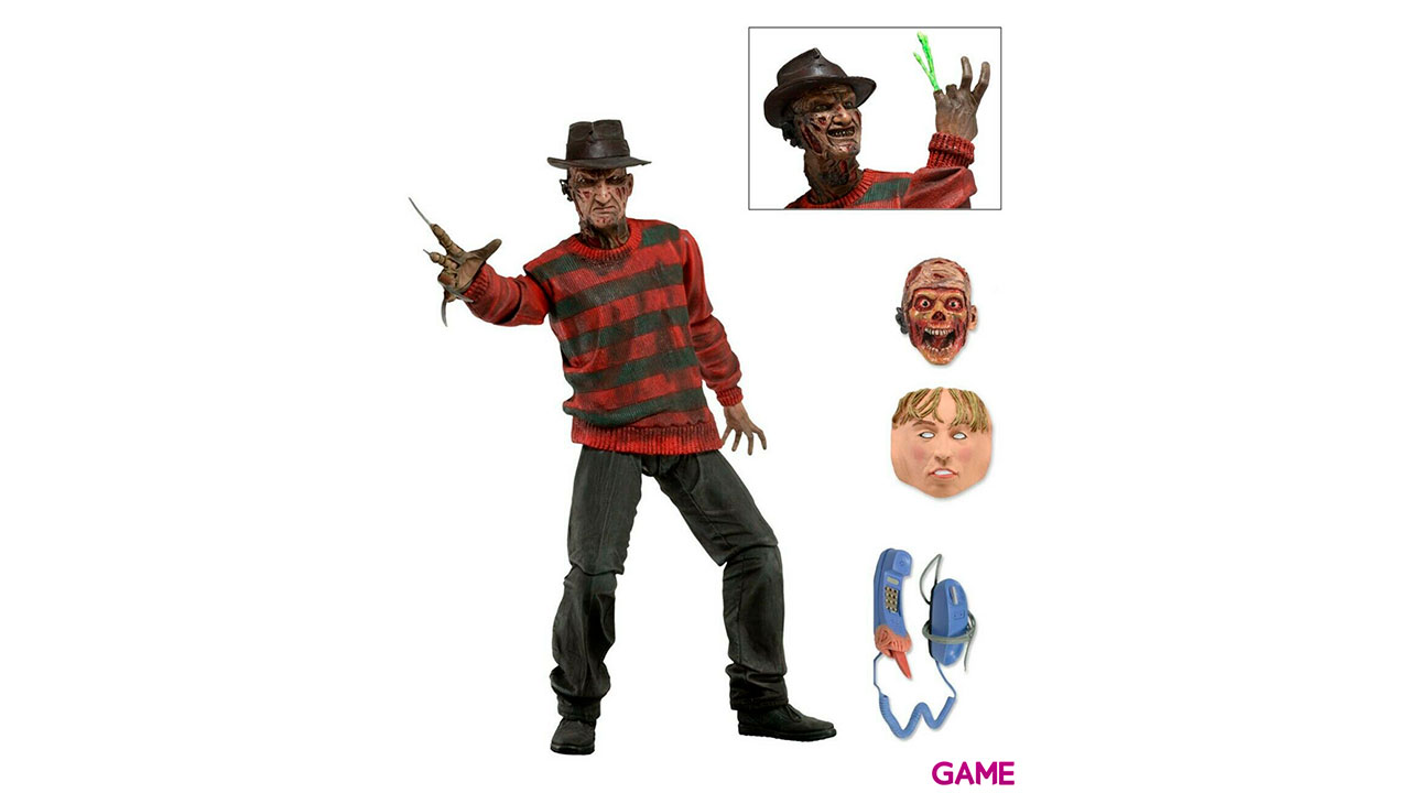 Figura articulada Ultimate Freddy Krueger 30th Anniversary Pesadilla en Elm Street 18cm-1