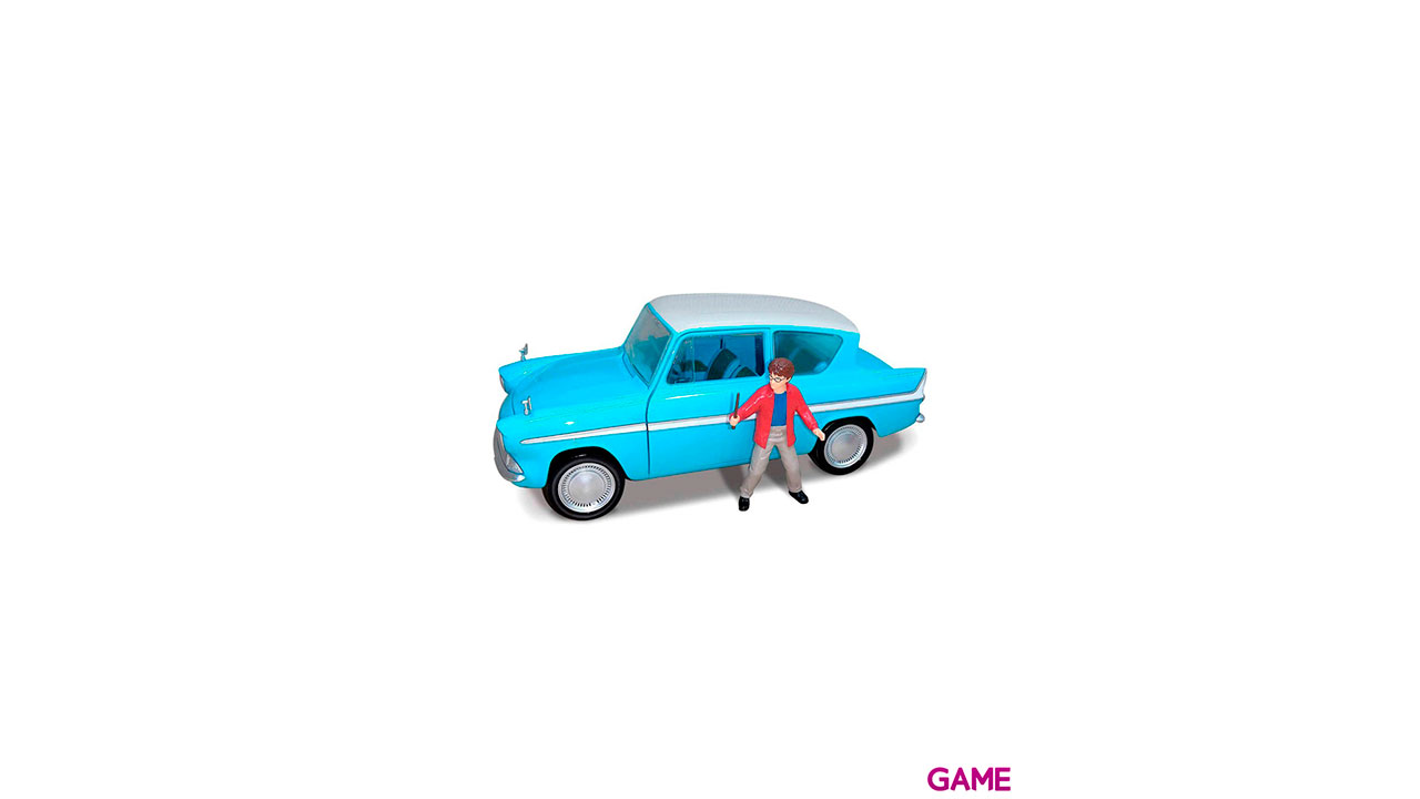 Set Figura Harry Potter coche Ford Anglia Harry Potter-0