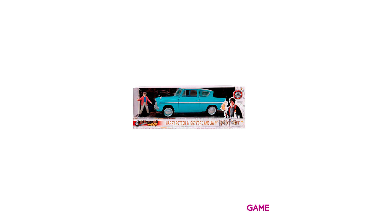 Set Figura Harry Potter coche Ford Anglia Harry Potter-3