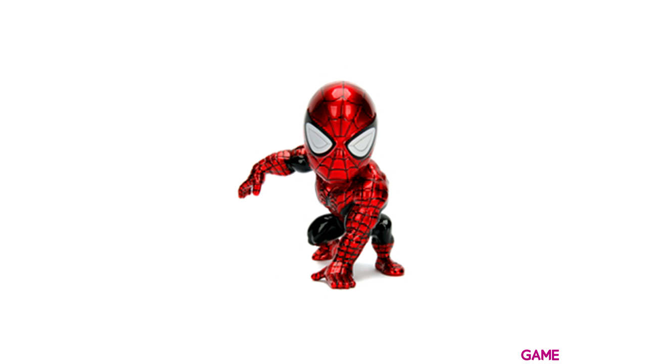 Figura metalica Marvel Spiderman de 10 cm-0