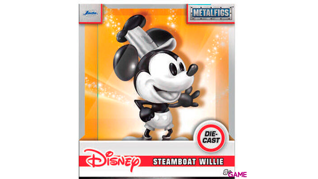 Figura metalfigs Steamboat Willie Mickey Disney 10cm-2