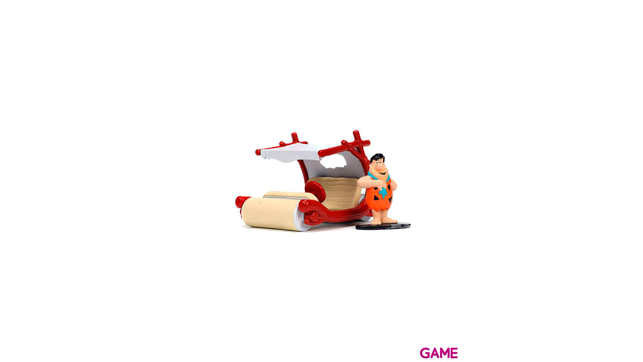 Set figura Pedro coche Troncomovil Los Picapiedra-1