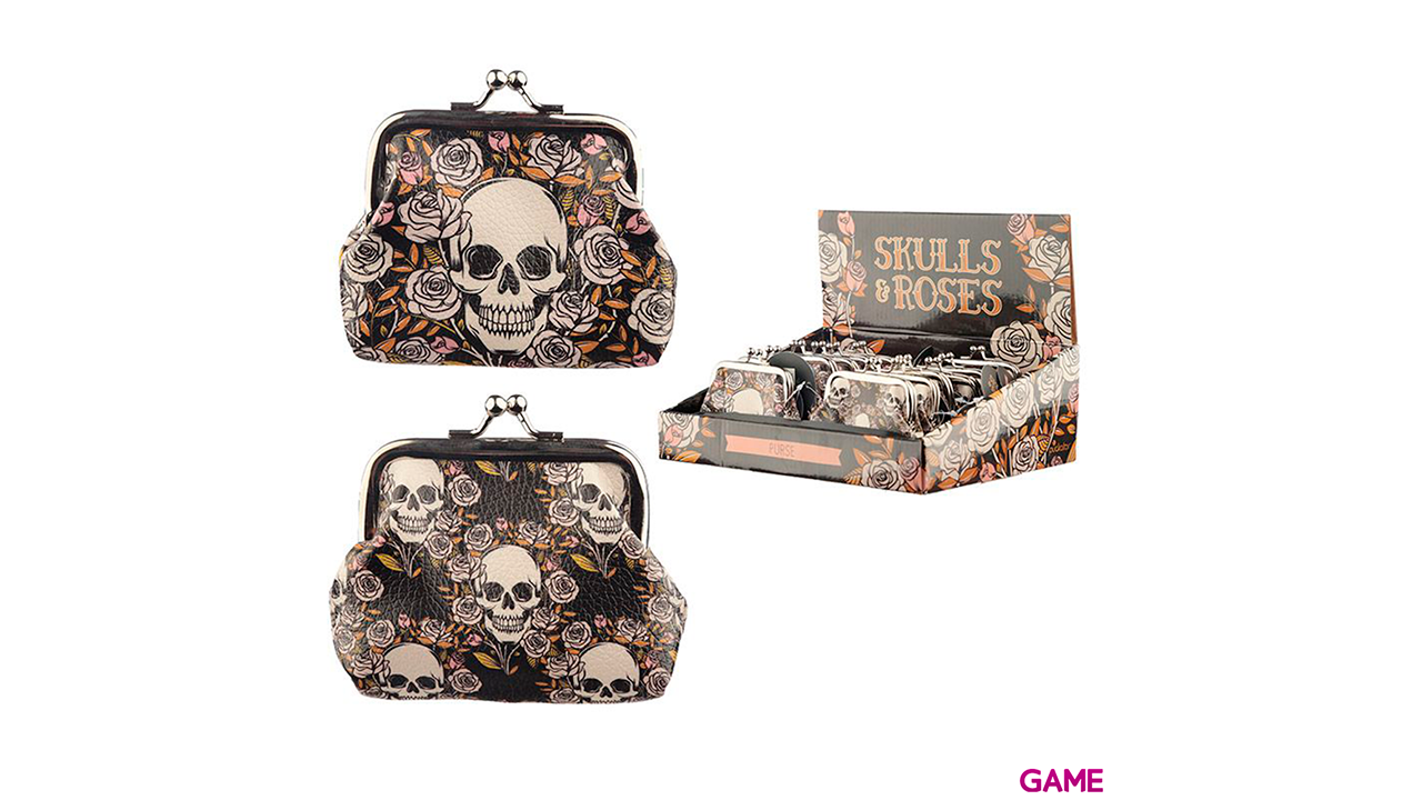 Monedero Calavera surtido-0
