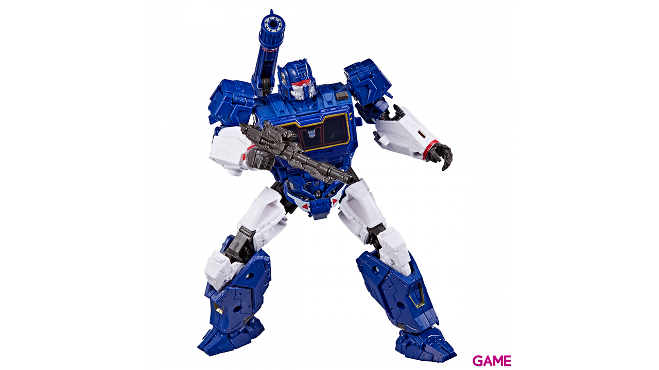 Figura Soundwave 2022 Studio Series Voyager Class Bumblebee Transfomers 17cm-2