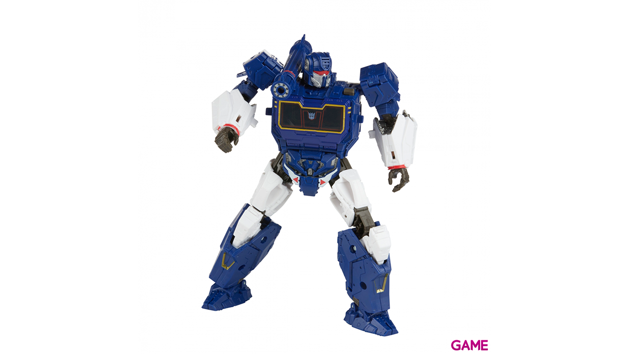 Figura Soundwave 2022 Studio Series Voyager Class Bumblebee Transfomers 17cm-3