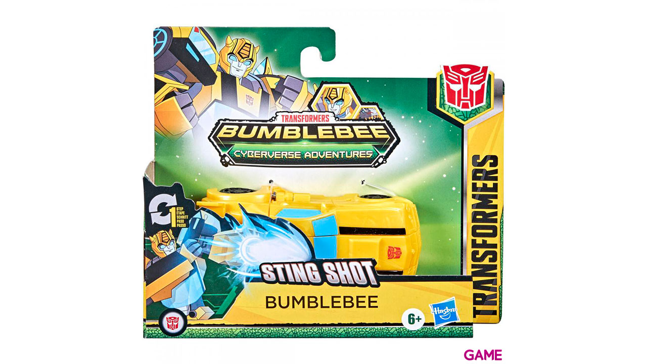 Figura Bumblebee Cyberverse Transformers 10cm-0