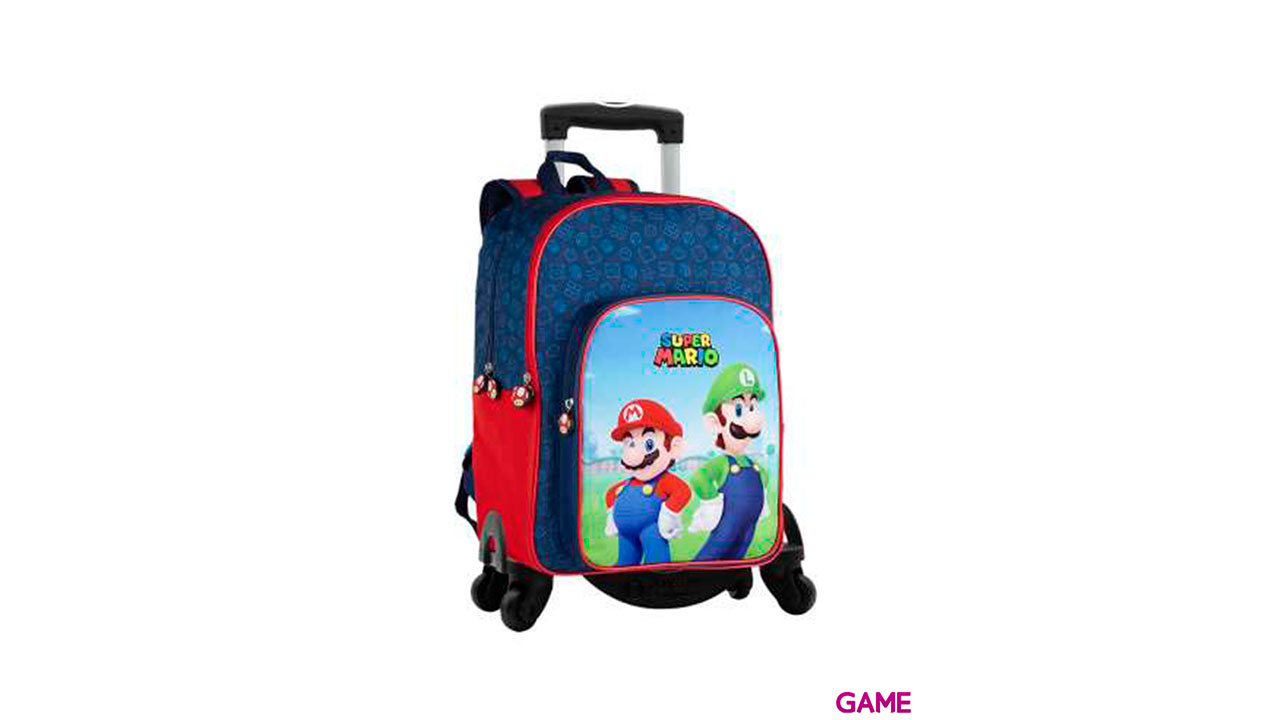 Trolley Mario y Luigi Super Mario Bros 42cm-0