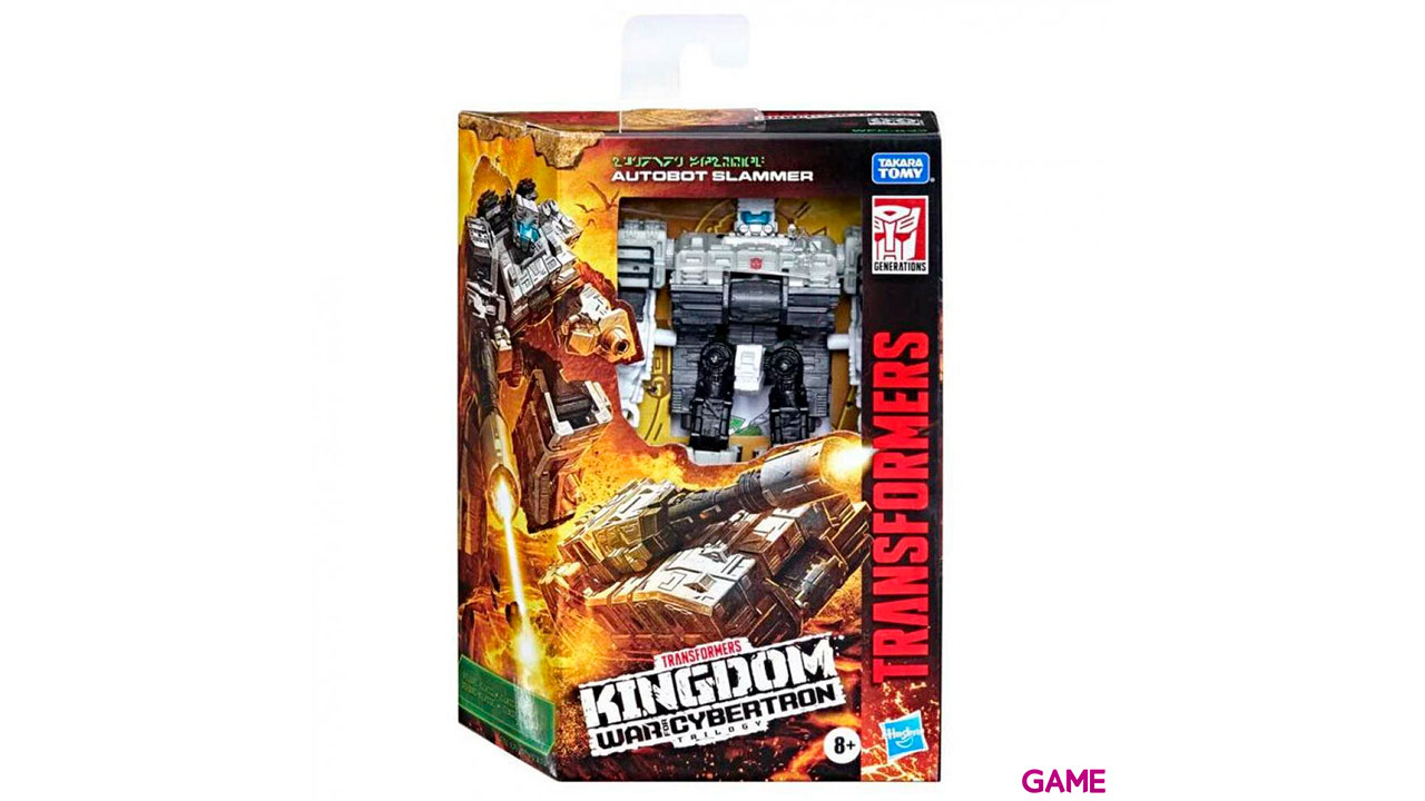 Figura Autobot Blammer War For Cybertron Kingdom Transformers 14cm-0