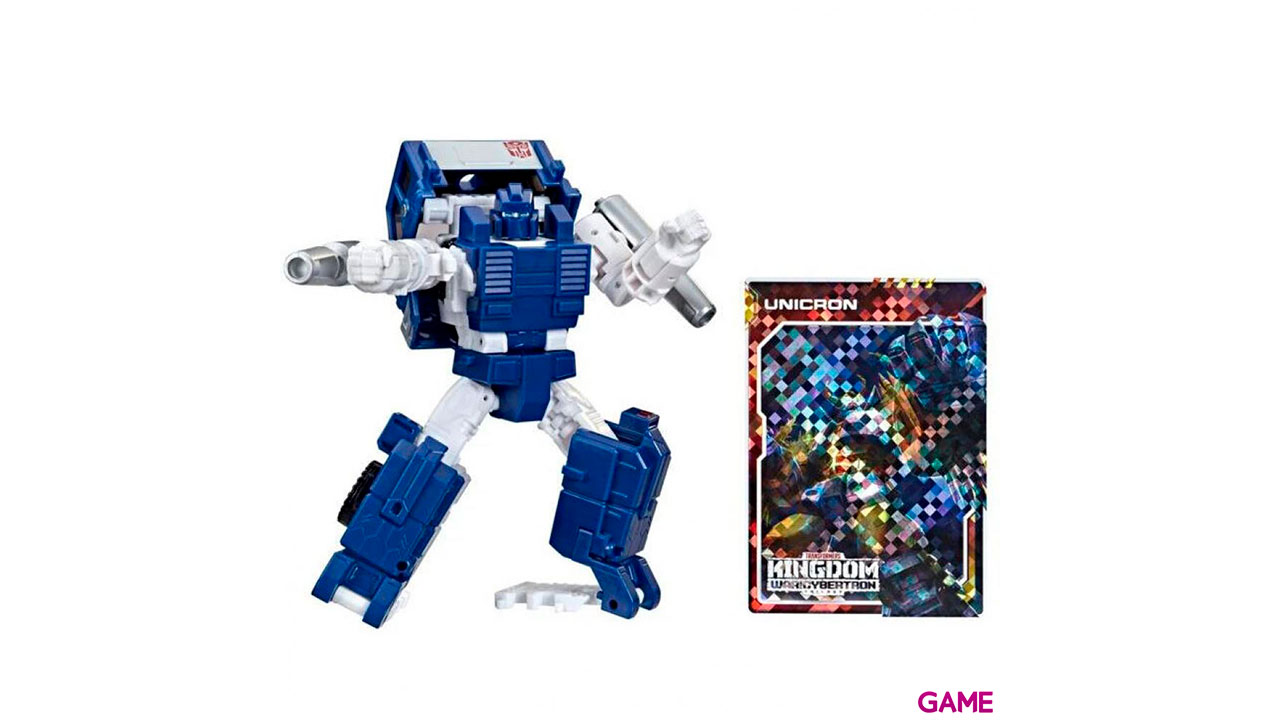 Figura Autobot Pipes War For Cybertron Kingdom Transformers 14cm-1