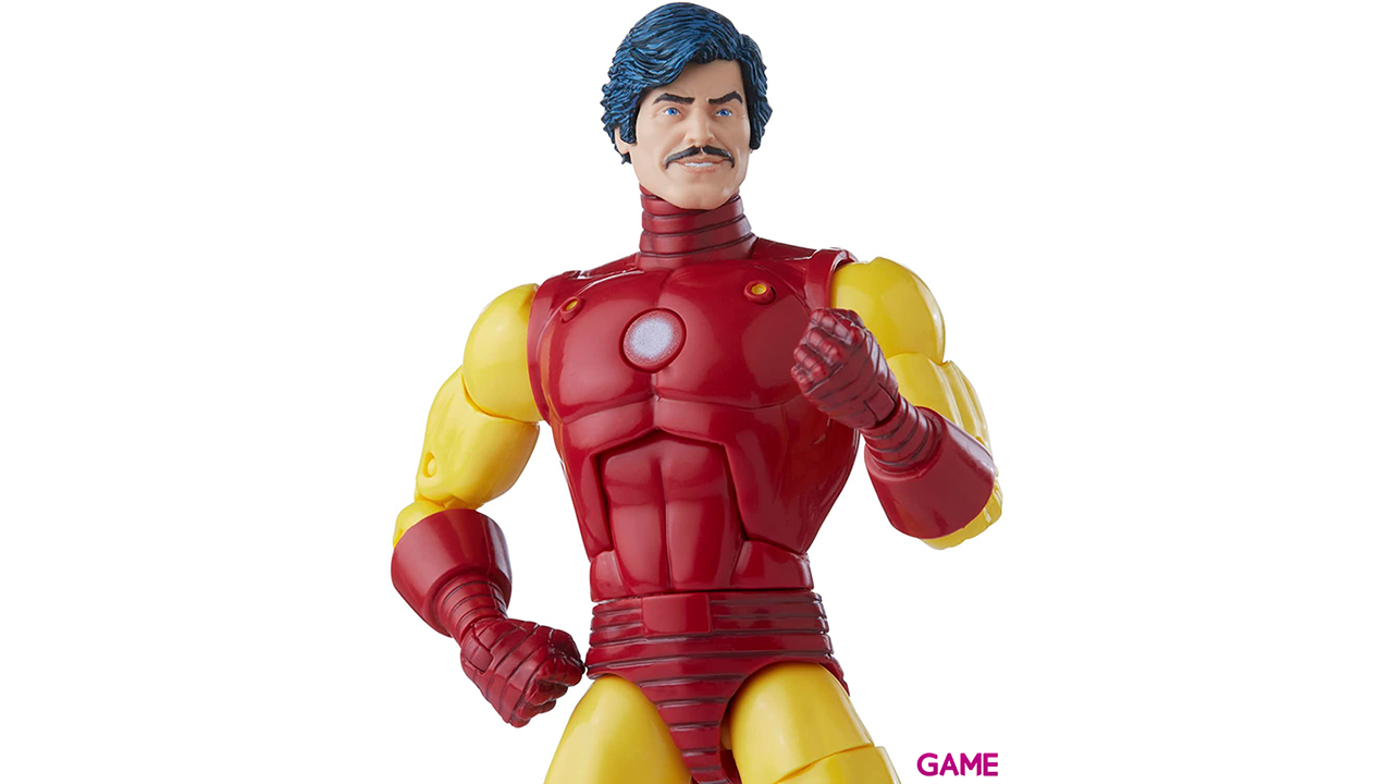 Figura Iron Man 20 Aniversario Marvel Legends 15cm-1