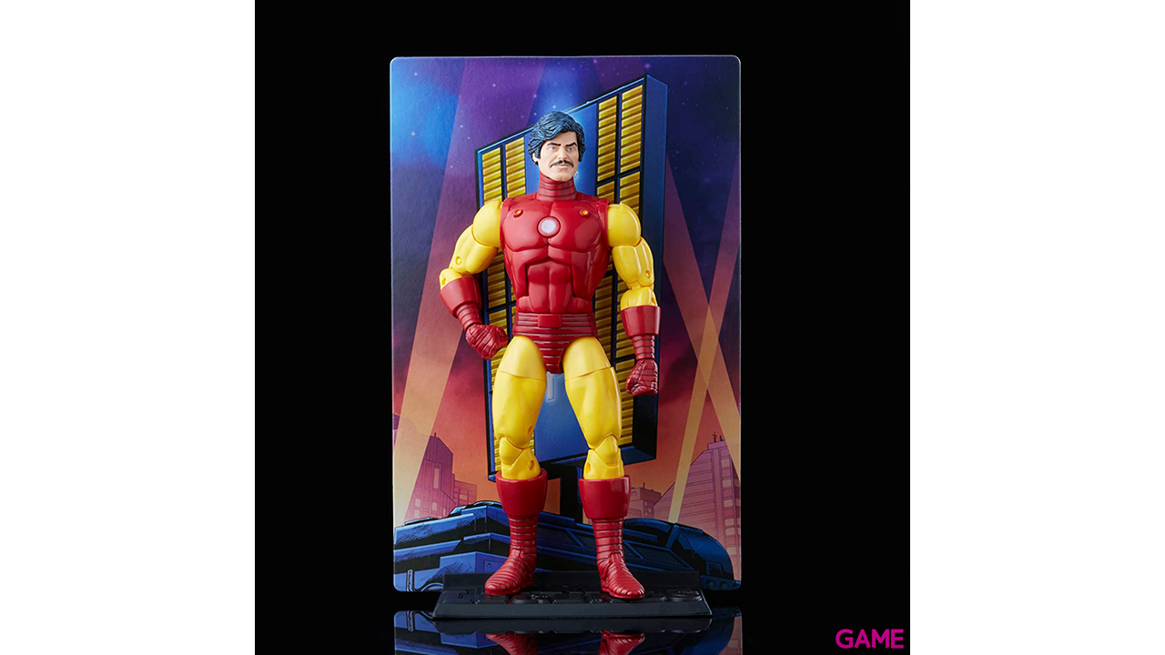 Figura Iron Man 20 Aniversario Marvel Legends 15cm-2