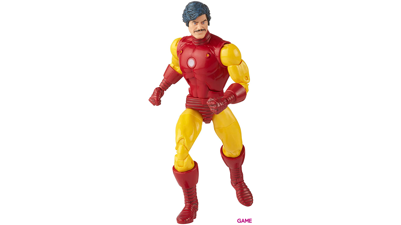 Figura Iron Man 20 Aniversario Marvel Legends 15cm-3