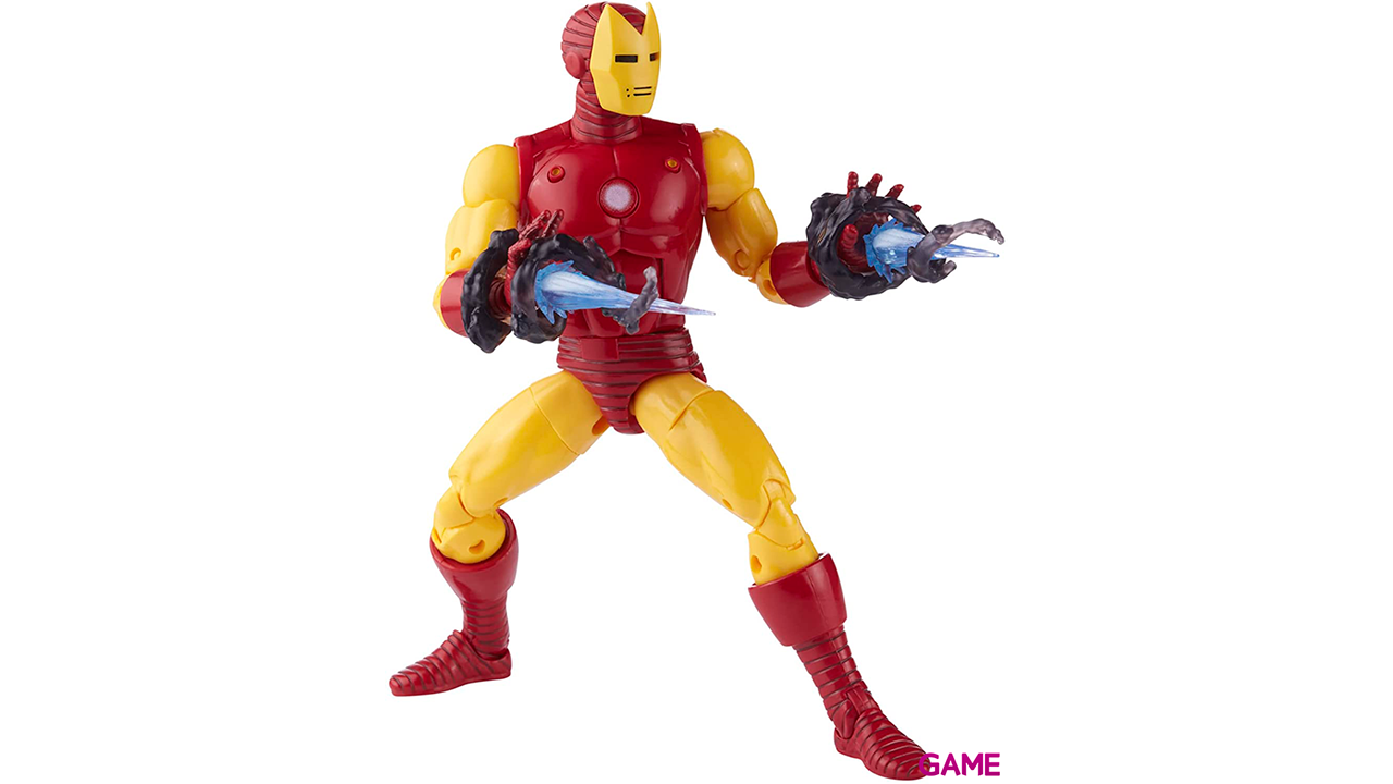 Figura Iron Man 20 Aniversario Marvel Legends 15cm-6