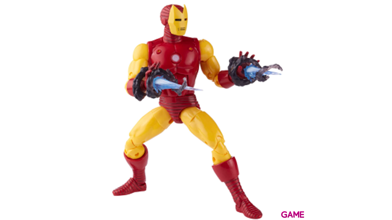 Figura Iron Man 20 Aniversario Marvel Legends 15cm-7