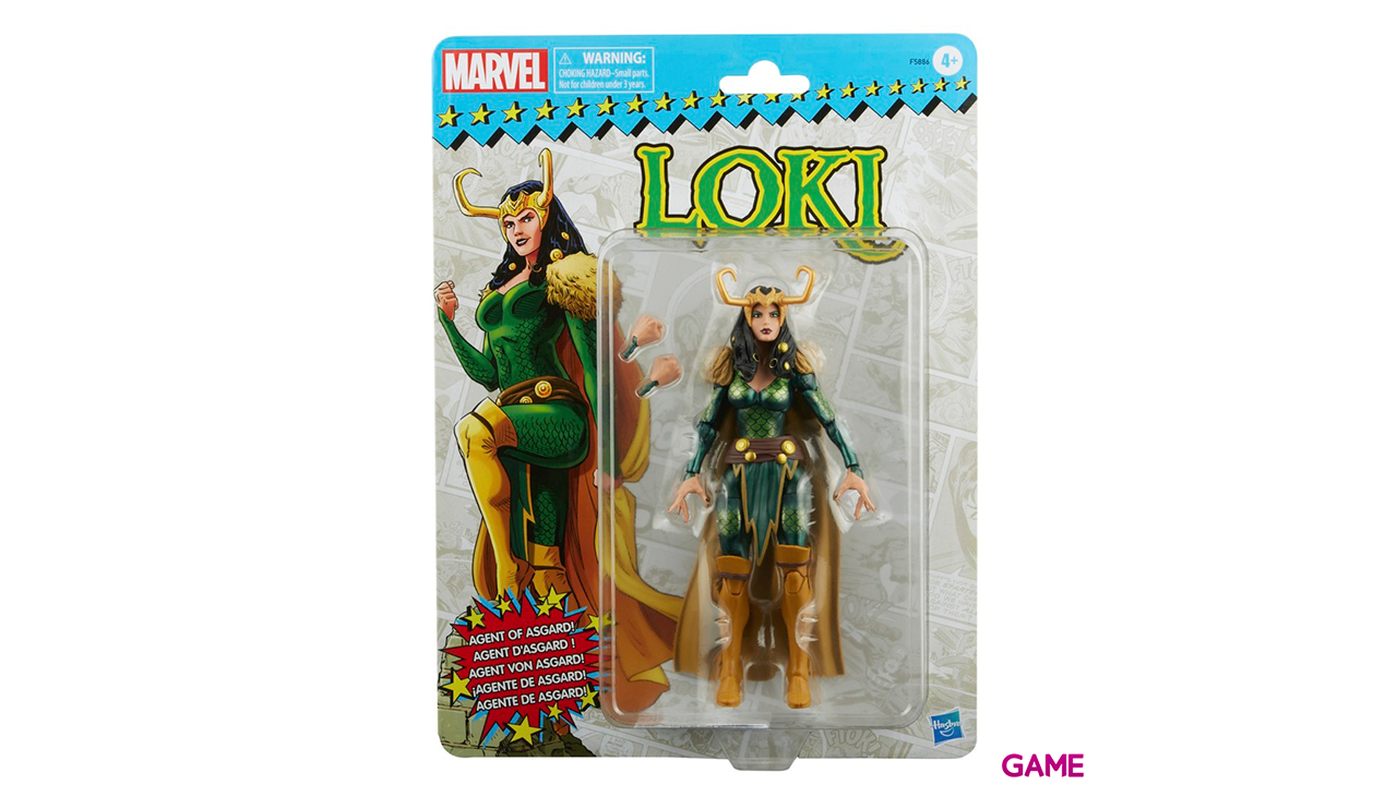 Figura Agent of Asgard Loki Retro Marvel Legends 15cm-0