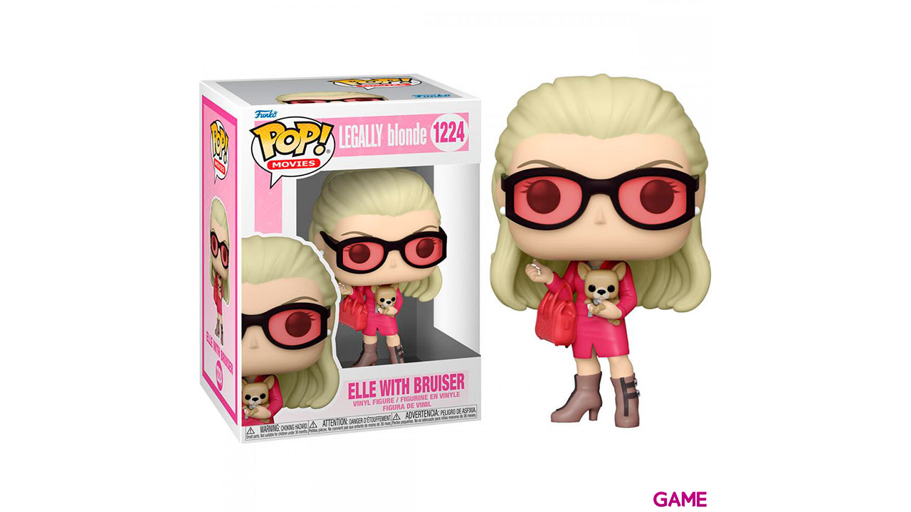 Figura POP Legally Blonde Elle With Bruiser-0